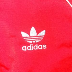 Red Adidas jacket